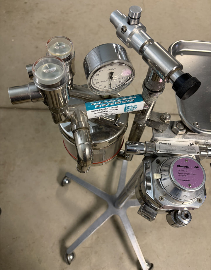 VCA Custom Veterinary Anesthesia Machine 