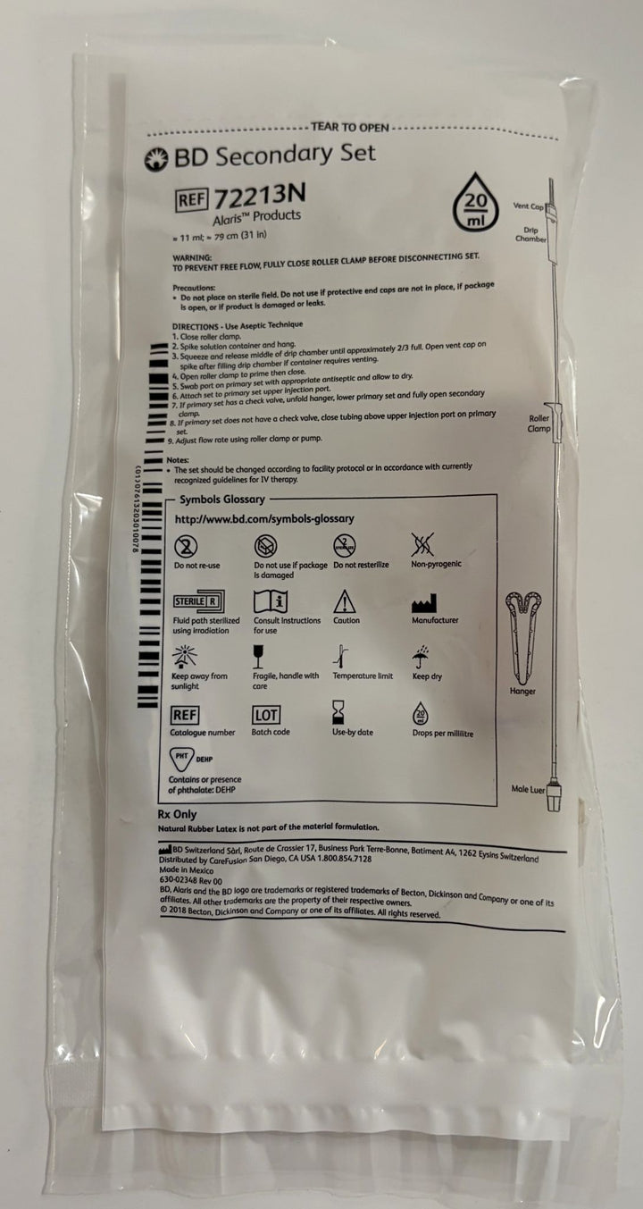 BD 72213N Secondary Set, 100/Box
