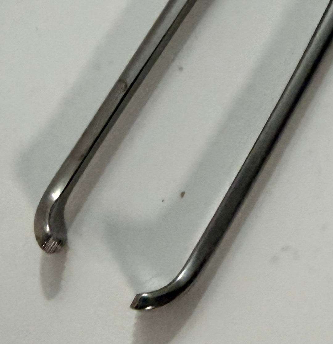 Aesculap EA018R Grasping Forceps 10" (Lot of 2)