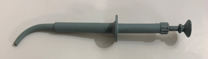 Curved Amalgam Carrier Dental Instrument