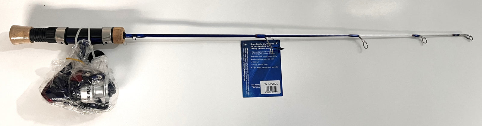 Whuppin' Stick Ice Combo harnesses the power and performance of Cabela's original Whuppin' Stick rod for ice fishing.