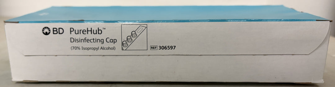PureHub 306597 Disinfecting Caps Box of 300 Expired 06/30/2025