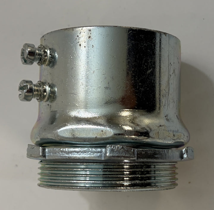 Eaton Crouse-Hinds 455 2" EMT Set Screw Type Box Connector (Box of 5)
