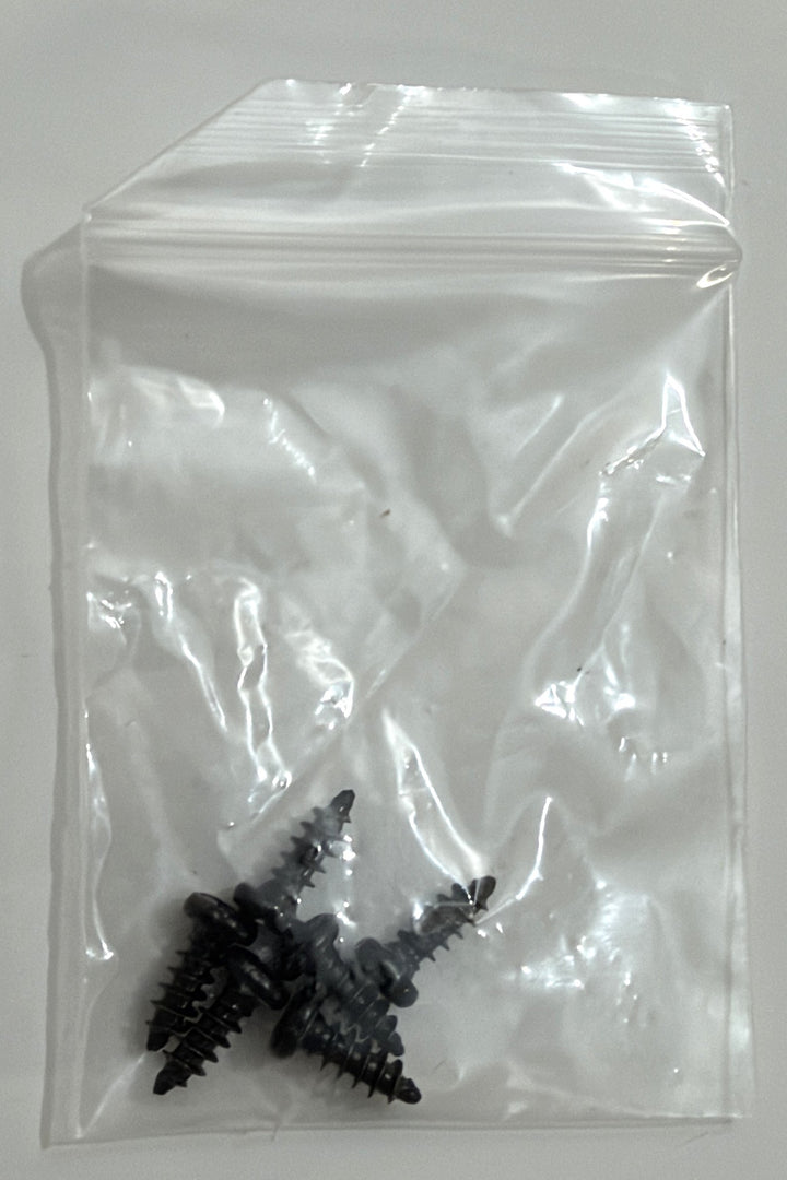 Rimoody black mounting screws in a clear resealable bag for the Toyota Highlander Android car stereo installation