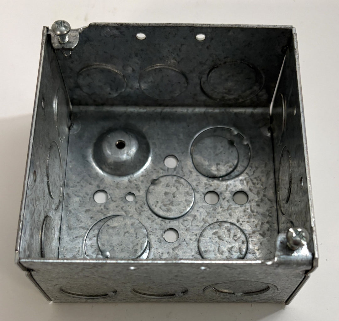 Eaton Crouse-Hinds TP403 4" Square Electrical Box (25/Box)