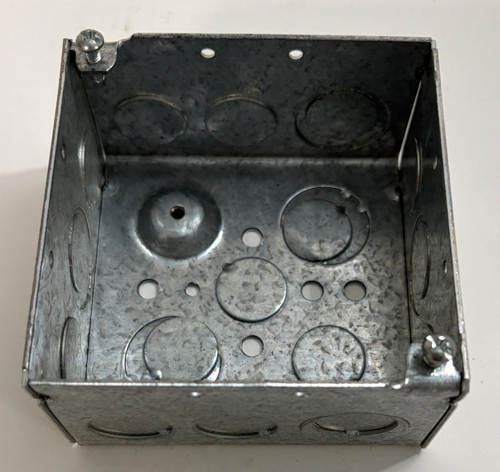 Eaton Crouse-Hinds TP403 4" Square Electrical Box (25/Box)