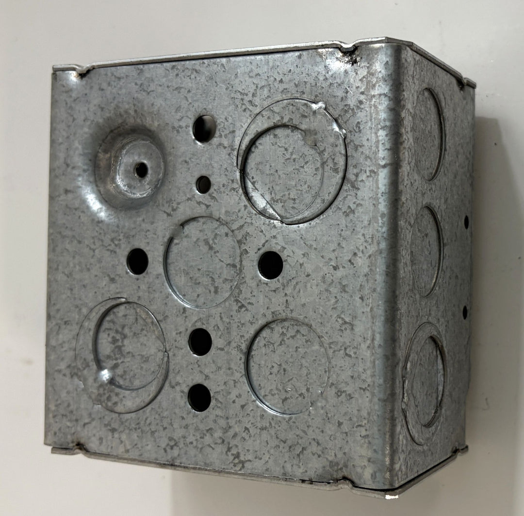 Eaton Crouse-Hinds TP403 4" Square Electrical Box (25/Box)