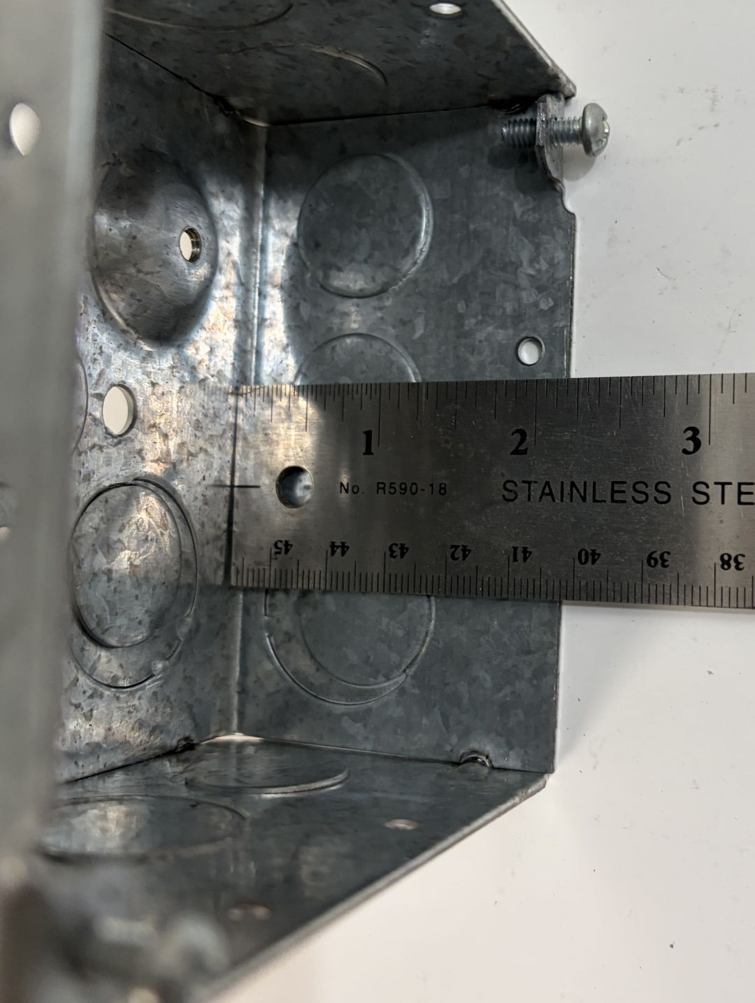 Eaton Crouse-Hinds TP403 4" Square Electrical Box (25/Box)