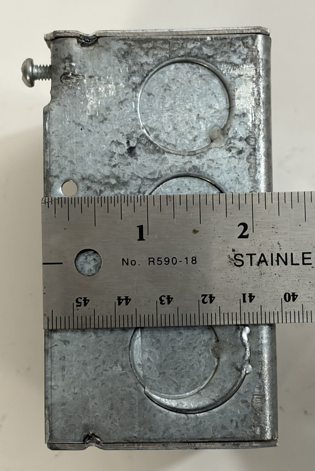 Eaton Crouse-Hinds TP403 4" Square Electrical Box (25/Box)