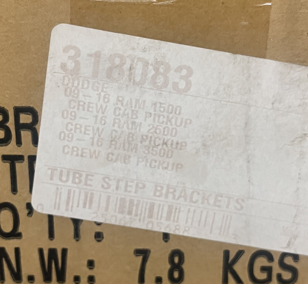 BK-2076S Tube Step Brackets 318083