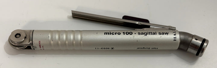 Micro 100 sagittal saw on a white background