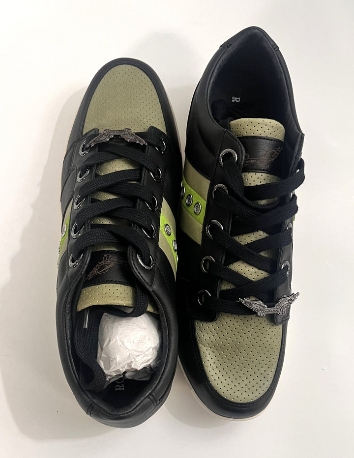 Men's Black Maddox Sneakers, Sz 11