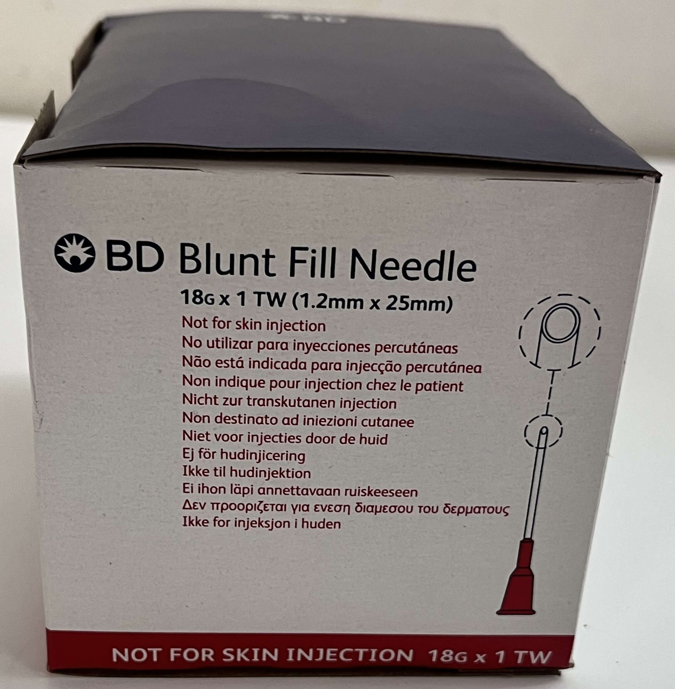 305181 Blunt Fill Needle 18G x 1
