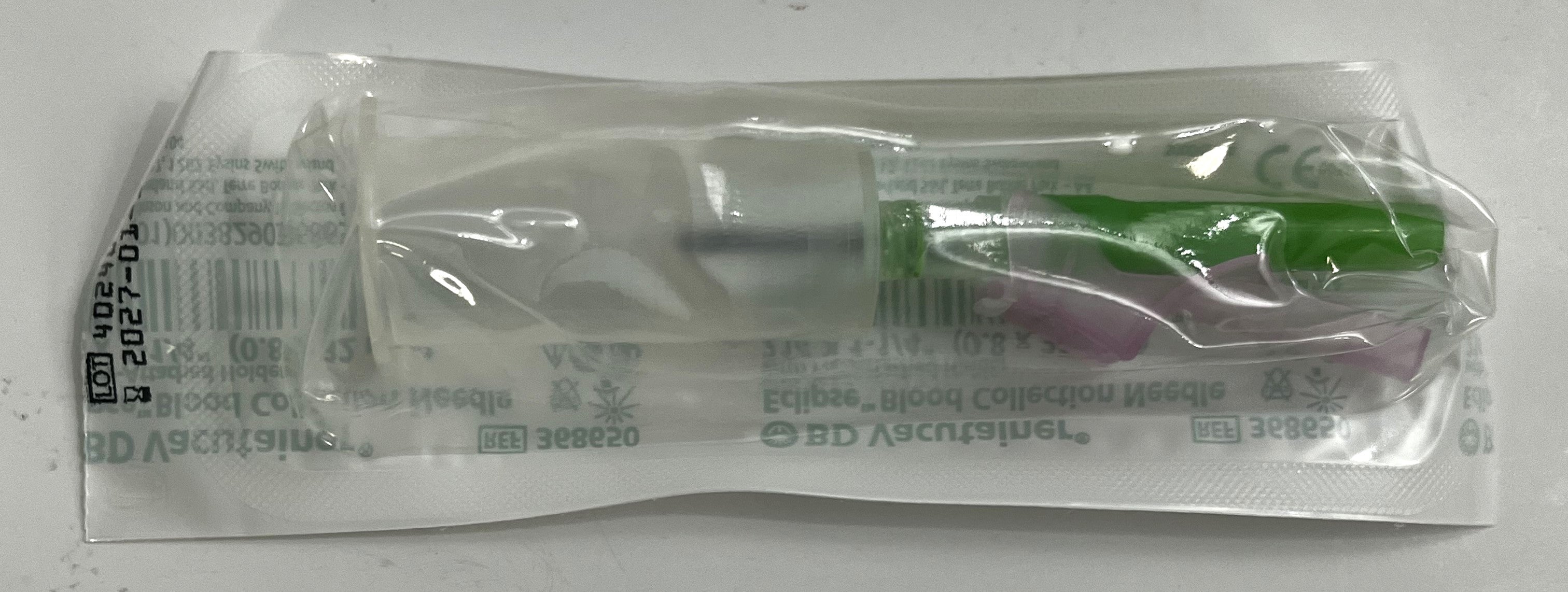Vacutainer Eclipse Blood Collection Needle 21G x 1-1/4