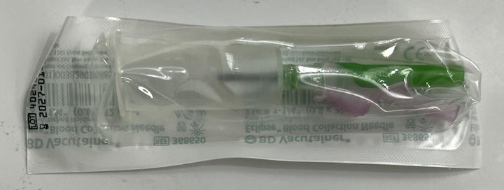 Vacutainer Eclipse Blood Collection Needle 21G x 1-1/4" 368650 (100 EA/Box)