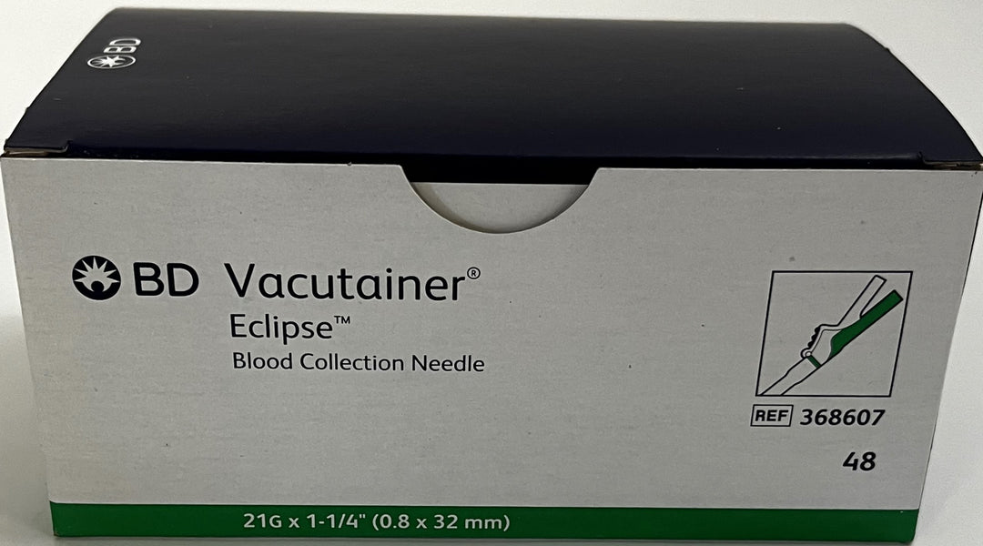 Vacutainer Eclipse Blood Collection Needle 21G x 1-1/4" 368607 (48 EA/Box)