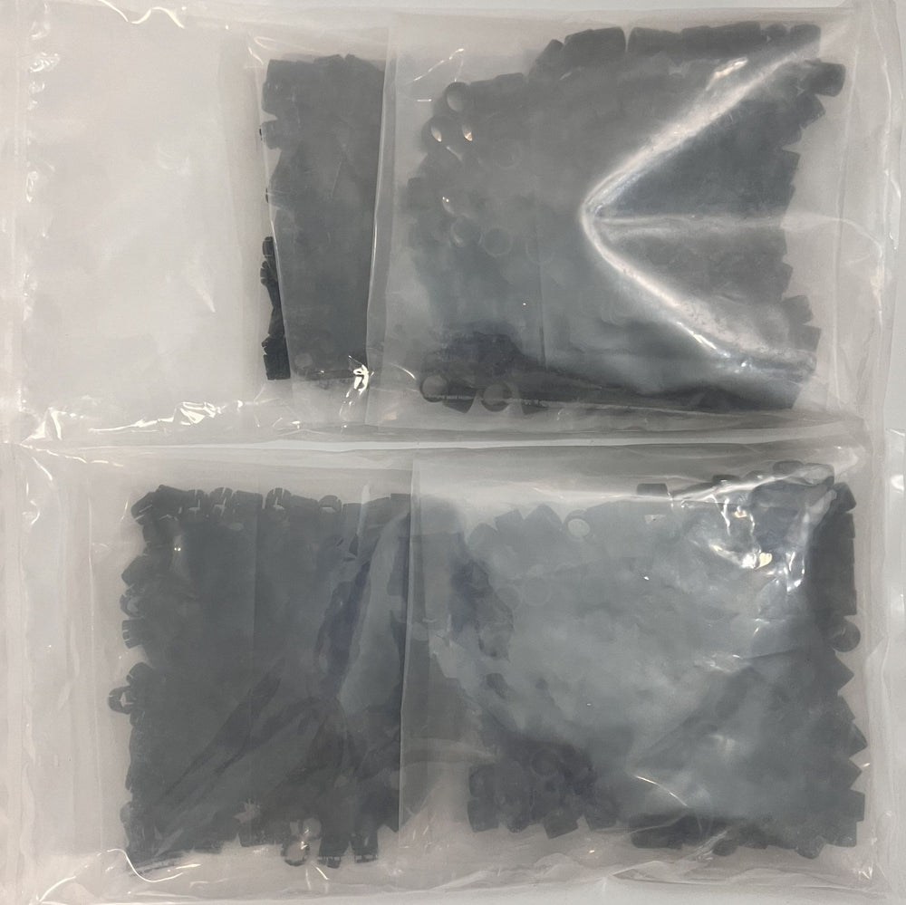 Saint-Gobain 1/4"x3/8" Tubing Retainer Barblock 250-Pack BL135250BK (2-Packs of 250)
