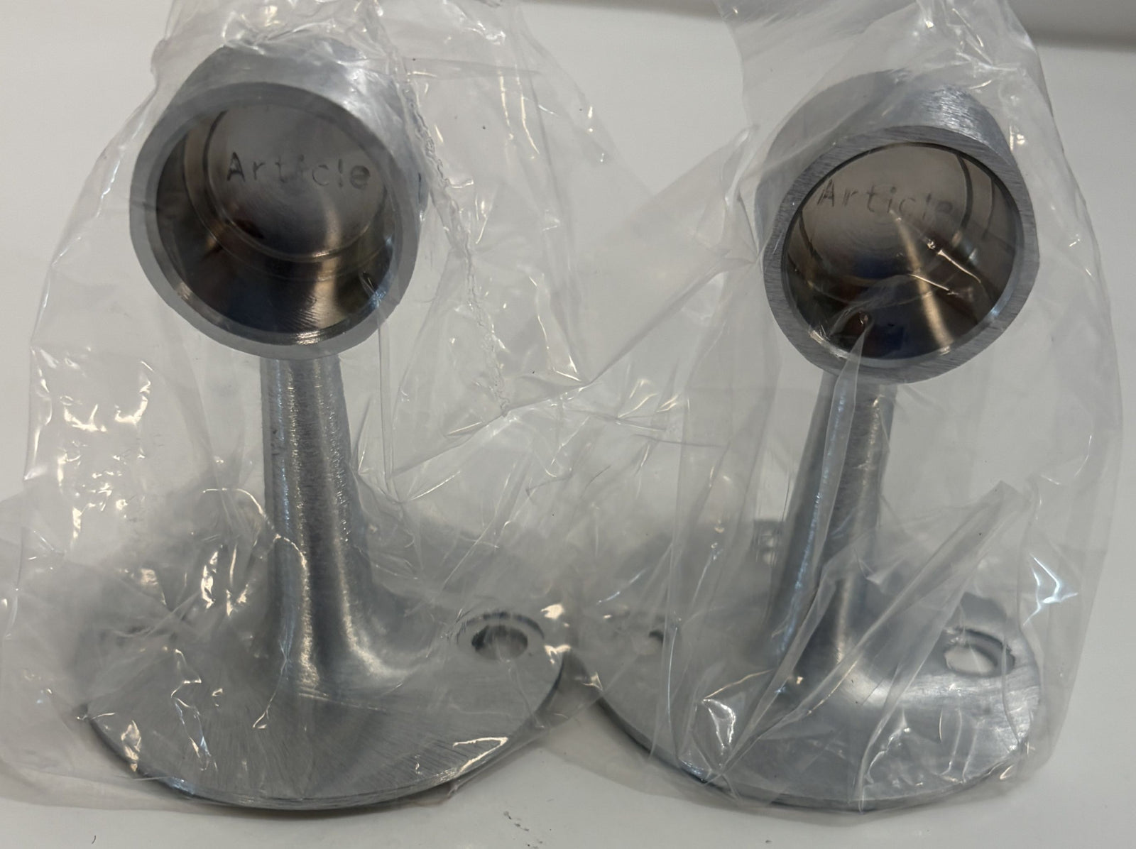 ASI 10-0755-SSP Towel Bar Posts Pair Stainless Steel Posts Only New