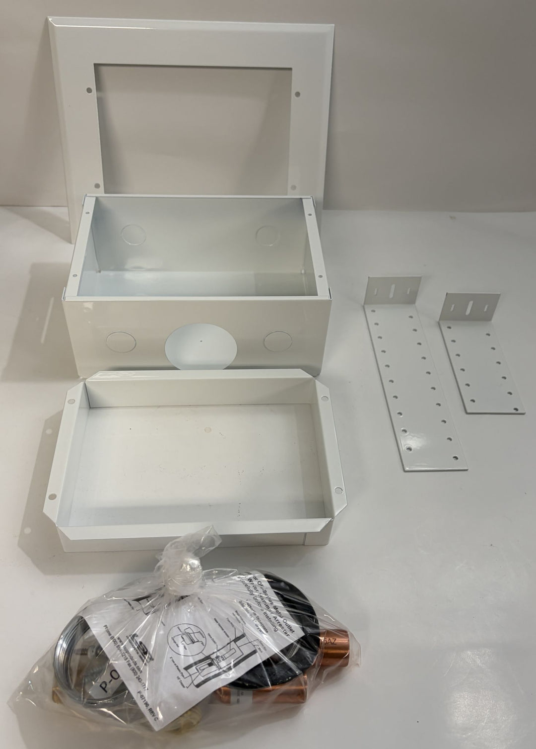 LSP P-40440 Metal Washing Machine Outlet Box Kit - New