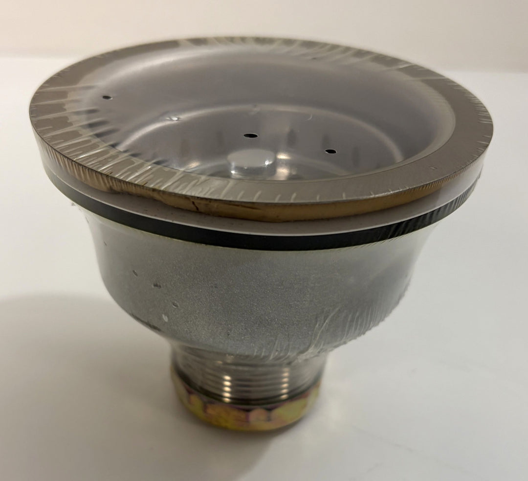 Maintenance Warehouse Sink Strainer Chrome 3.5–4" Drain w/ Putty Ring