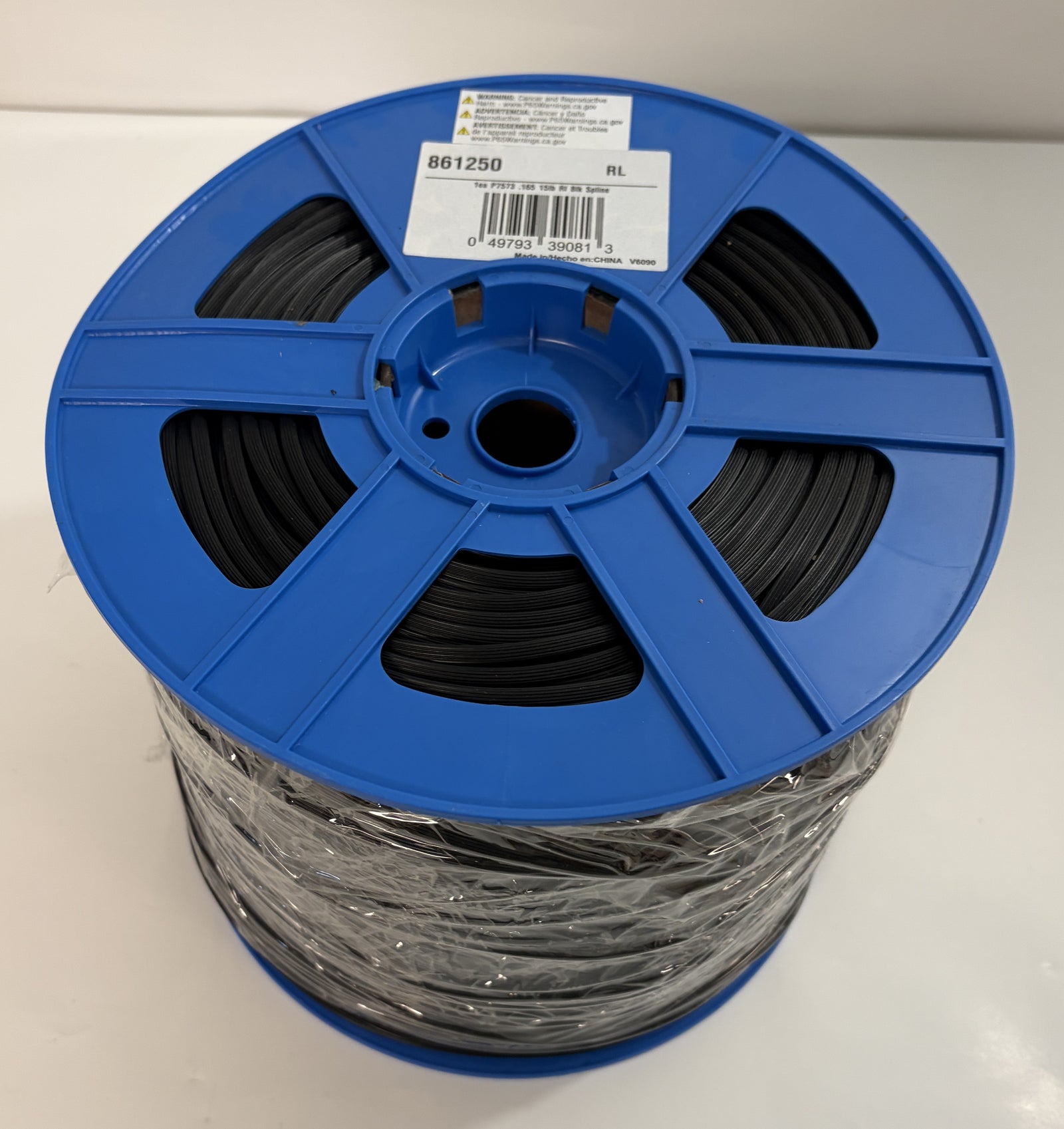 Prime-Line P7573 Black Screen Spline .165" x 1500ft Roll - 861250
