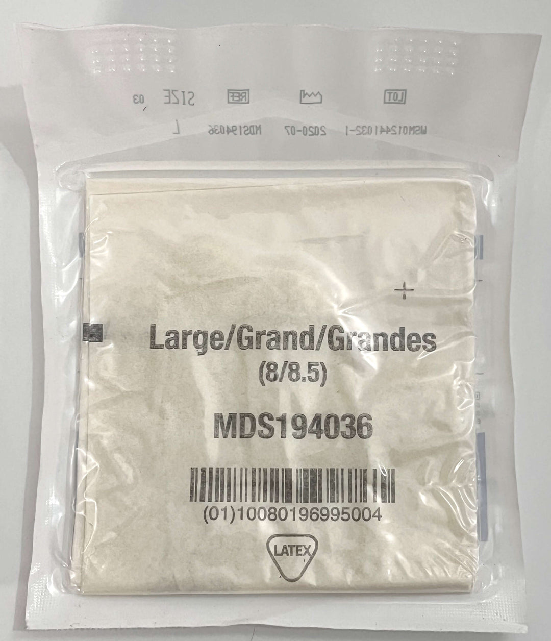 Medline MDS194036, Sterile Procedure Exam Gloves, Large, (50-Pairs)