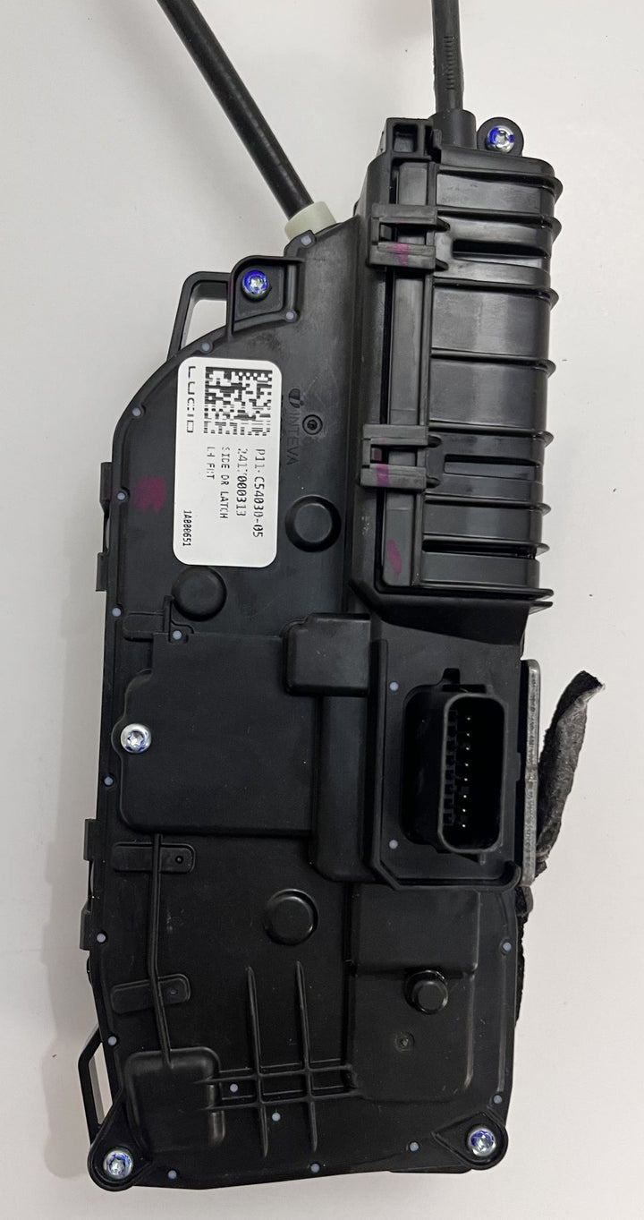 Lucid Air P11-C54030-05 Front Left (driver-side) Door Cinching Latch Assembly OEM 2022-2025