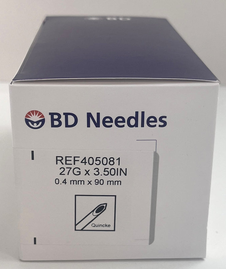 405081 Spinal Needle 27G x 3.5" (25/Box)