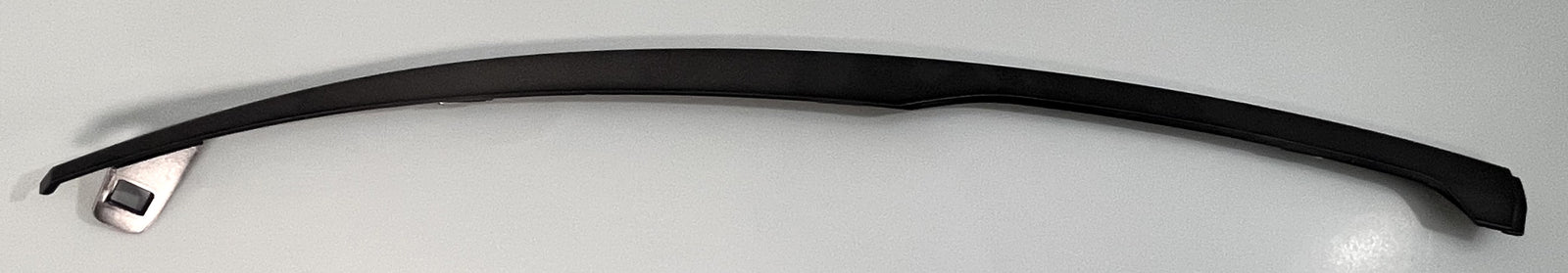 Lucid Air Front Lower Right Nose Trim in Satin Stealth finish, OEM 2023-2024, part P1R-E216XX-00
