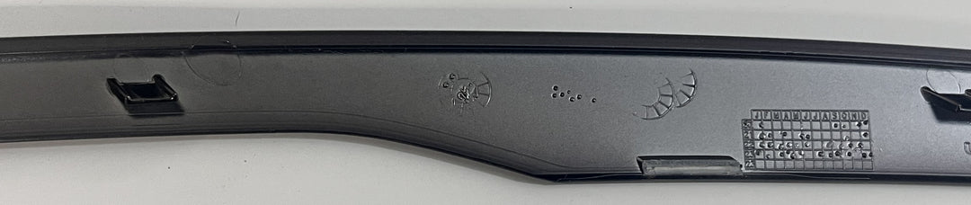 Lucid Air Front Lower Right Nose Trim in Satin Stealth finish, OEM 2023-2024, part P1R-E216XX-00