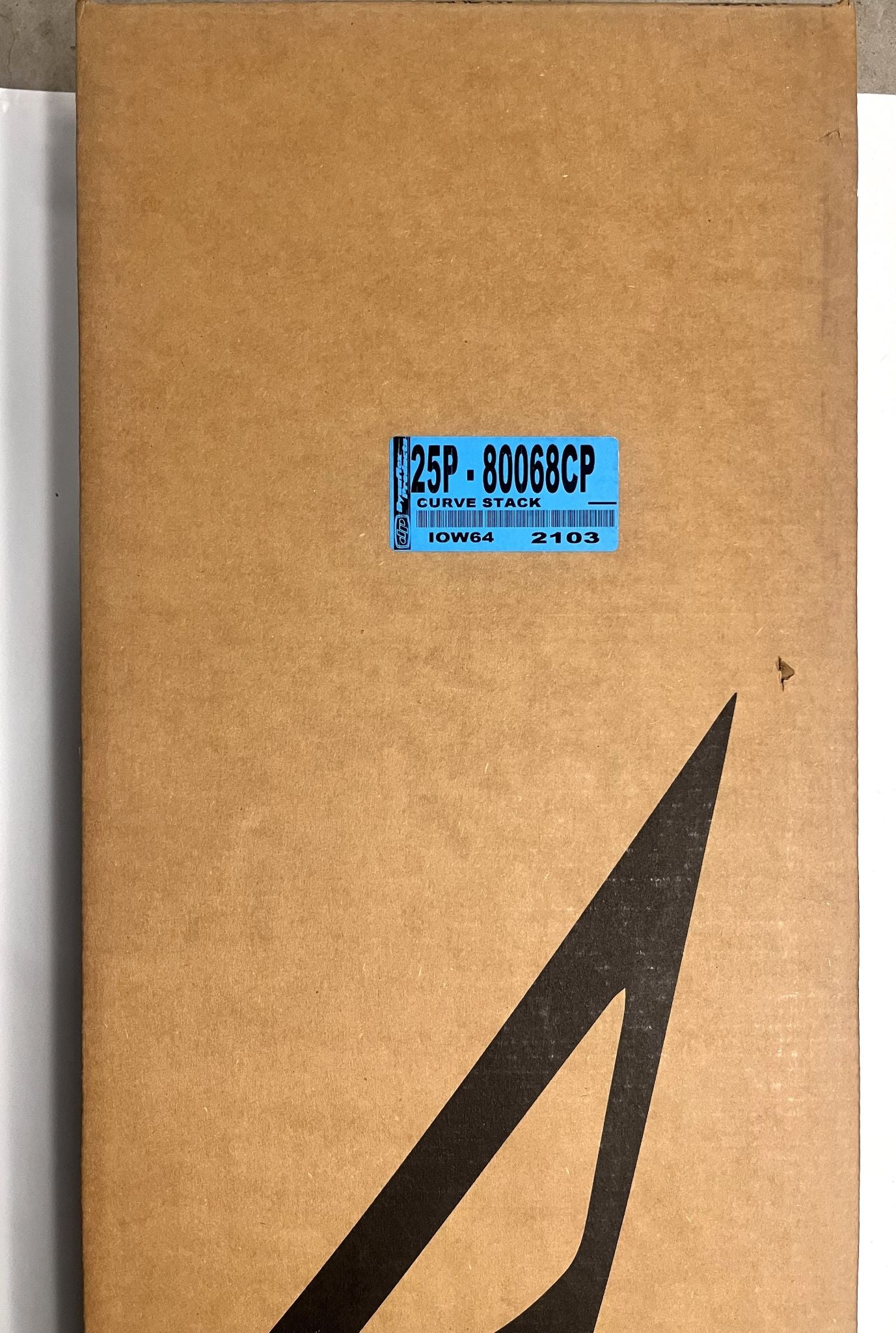 Dynaflex 25P-80068CP 8" Chrome Curve Exhaust Stack, 68" Long