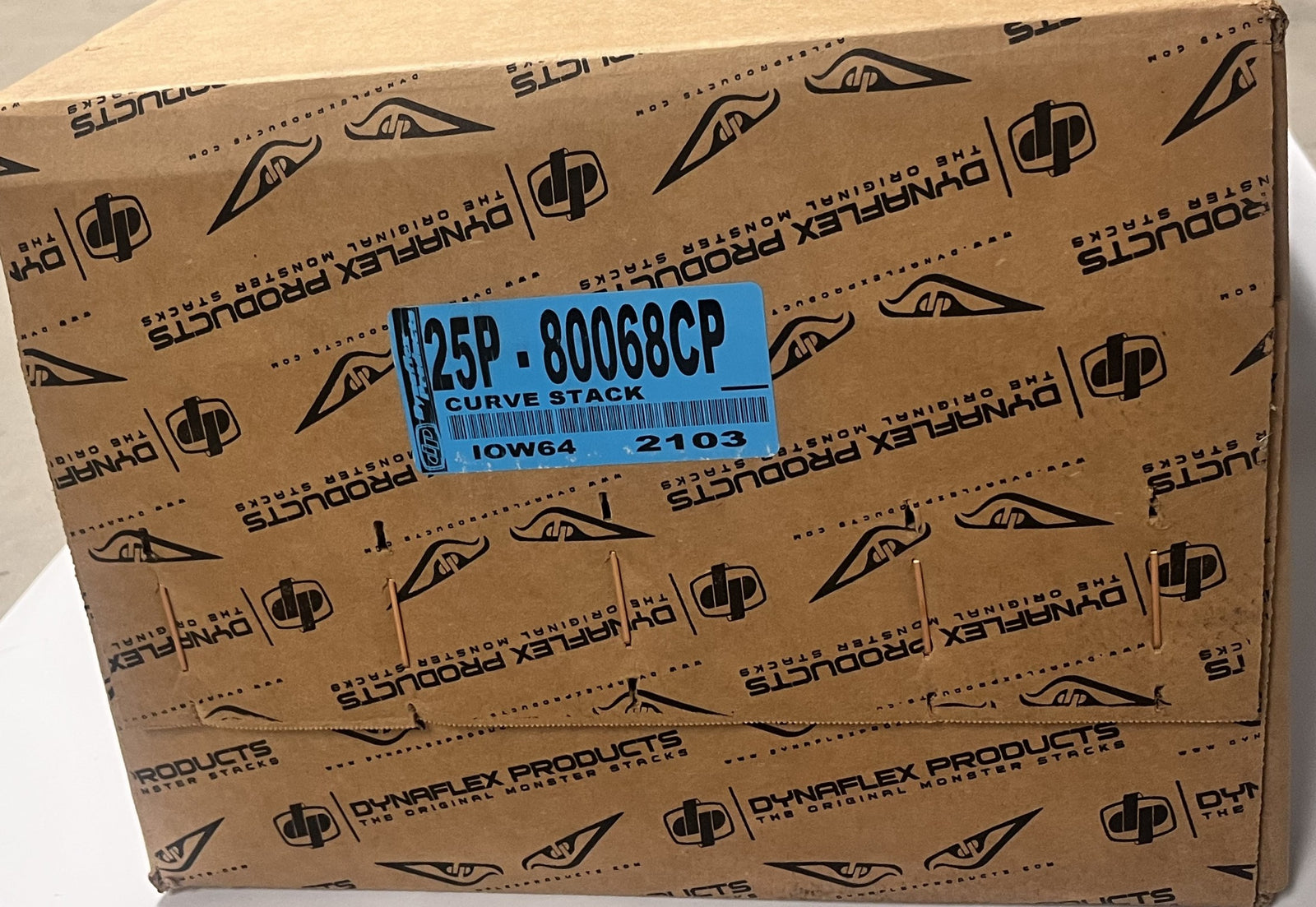 Dynaflex 25P-80068CP 8" Chrome Curve Exhaust Stack, 68" Long