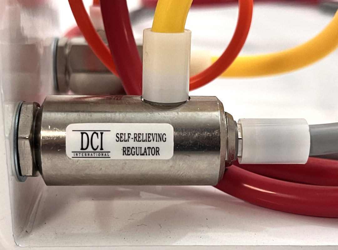 DCI International Self-Relieving Regulator with hose and gauge