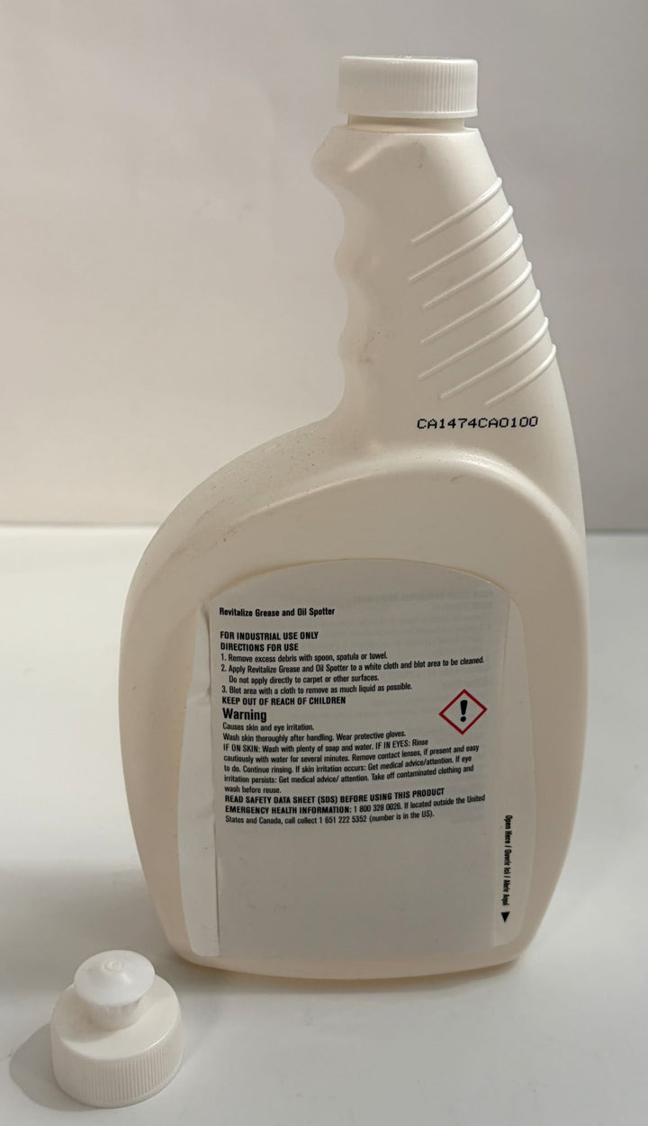 Ecolab Revitalize Grease & Oil Spotter 22oz Carpet Cleaner 6101145