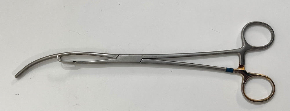 V. Mueller GL 3030 Hulka-Kenwick uterine elevating forceps with tenaculum tips for secure grip during gynecological procedures.