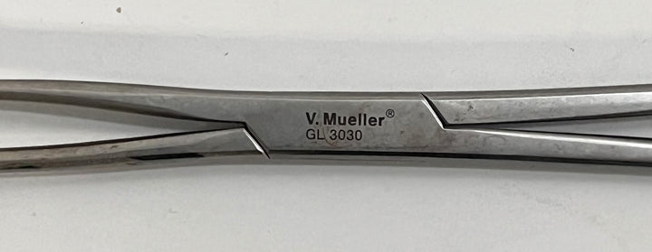 V. Mueller GL 3030 Hulka-Kenwick uterine elevating forceps with tenaculum tips for secure grip during gynecological procedures.