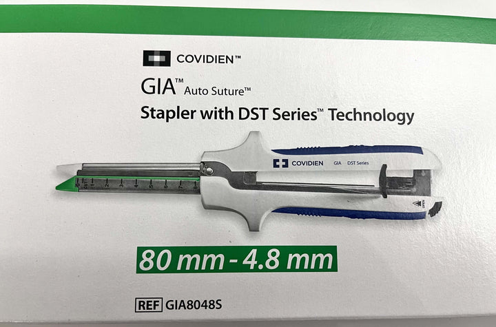 Covidien GIA Auto Suture Stapler with DTS 80 mm-4.8 mm GIA8048S