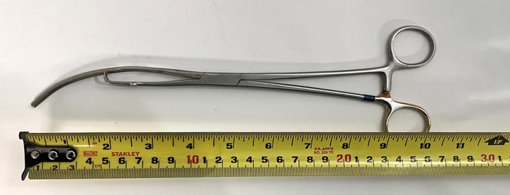 V. Mueller GL 3030 Hulka-Kenwick uterine elevating forceps with tenaculum tips for secure grip during gynecological procedures.