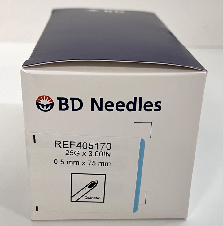 405170 Spinal Needle 25G x 3.0" (25/Box)