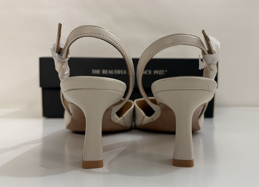 Naturalizer Dalary Satin Pearl Lea Dress Shoe Size 8 Medium Women&
