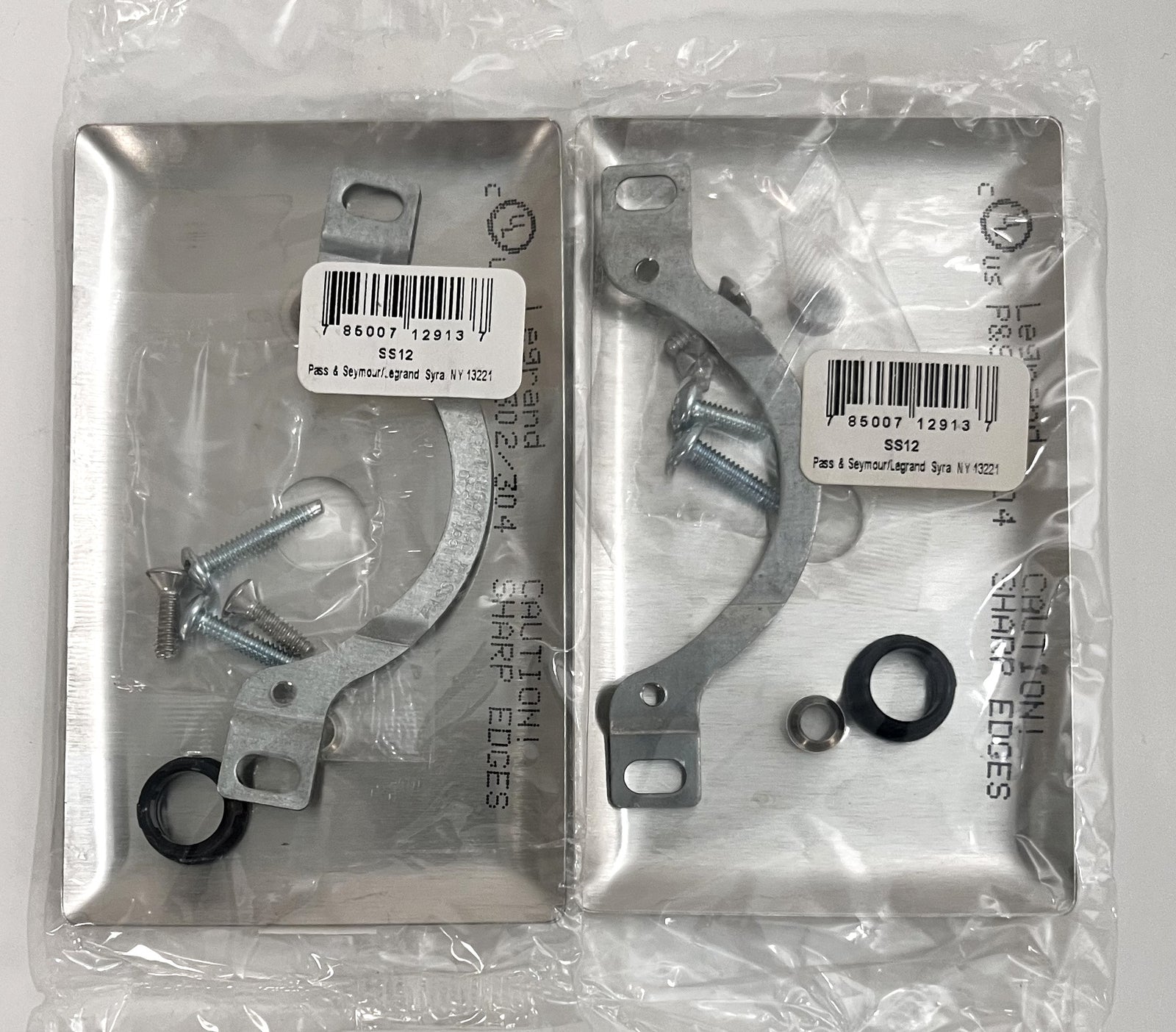 Parts Warehouse X-Ray Switch Wall Plate Only P-1044 (2-Pack)