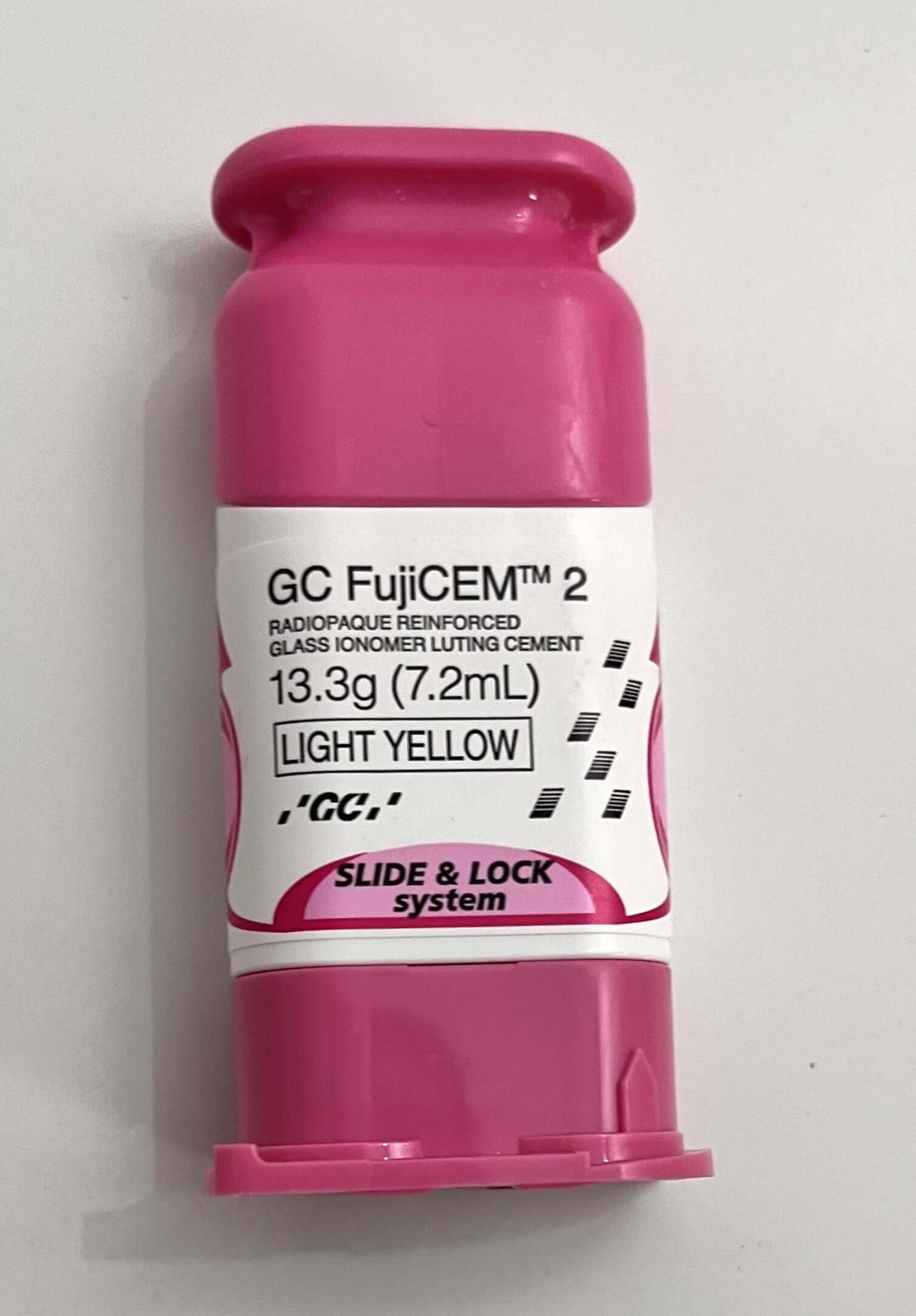 GC 441000 FujiCEM 2 Paste Pak - Automix Package - Light Yellow