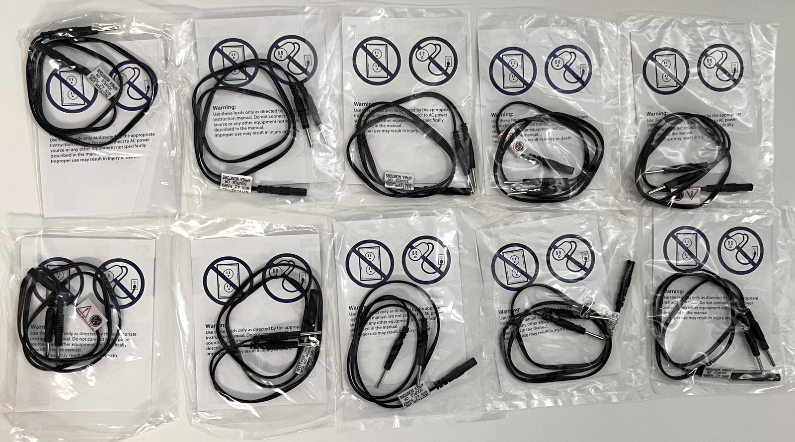 Covidien MW72130 Uni-Patch Adapters Y-Cable 22" (10-Pack)