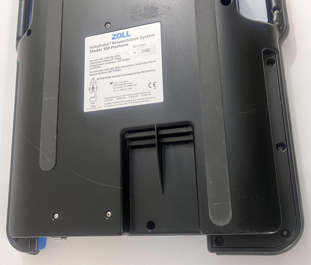 Zoll AutoPulse Automated Resuscitation System Model 100. No Battery