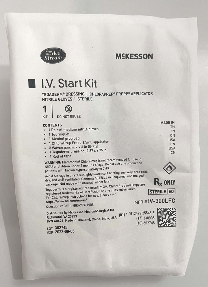 McKesson IV Start Kit IV-300LFC