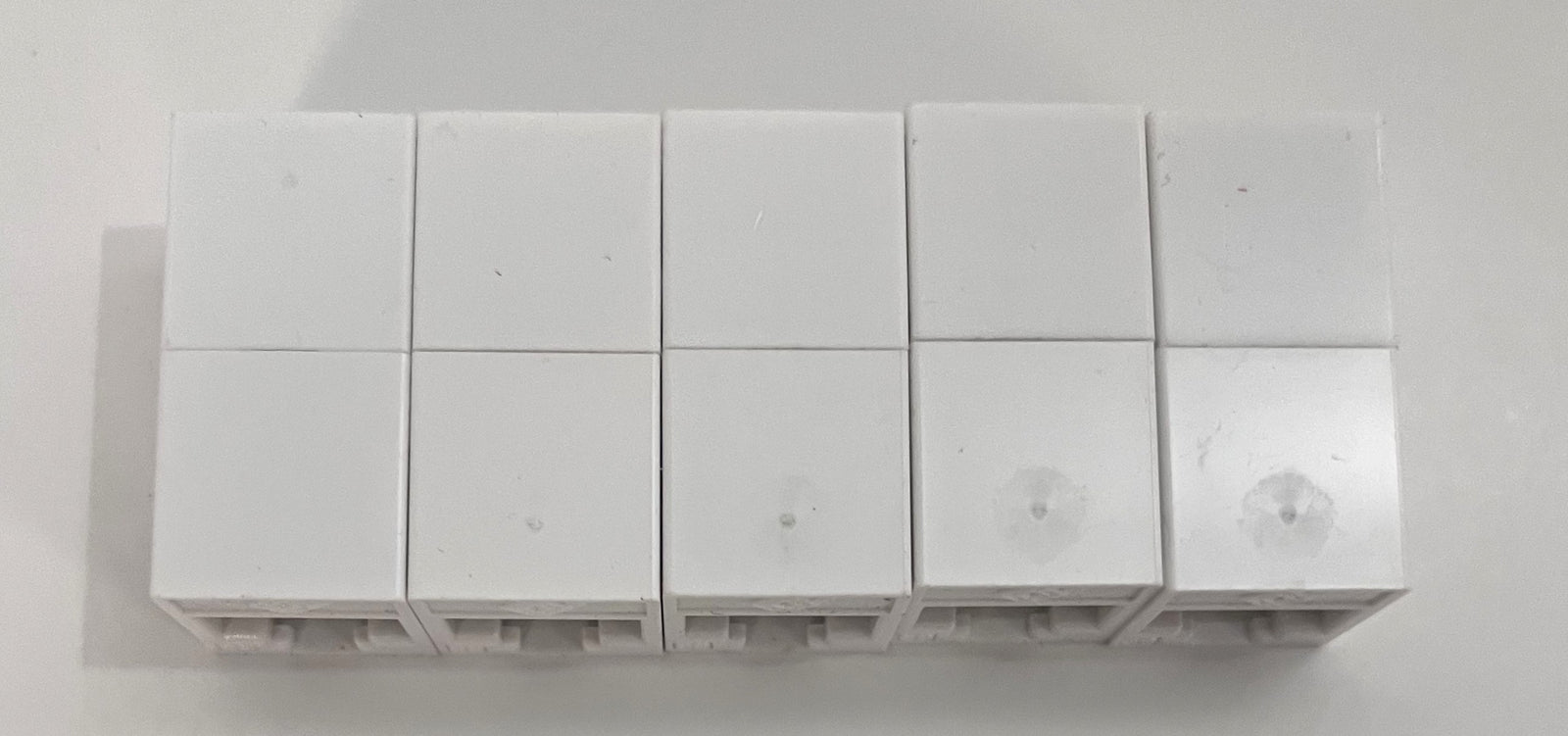 Black Box FM506-R2 Cat5E Straight Coupler Unshielded, White (5-Pack)