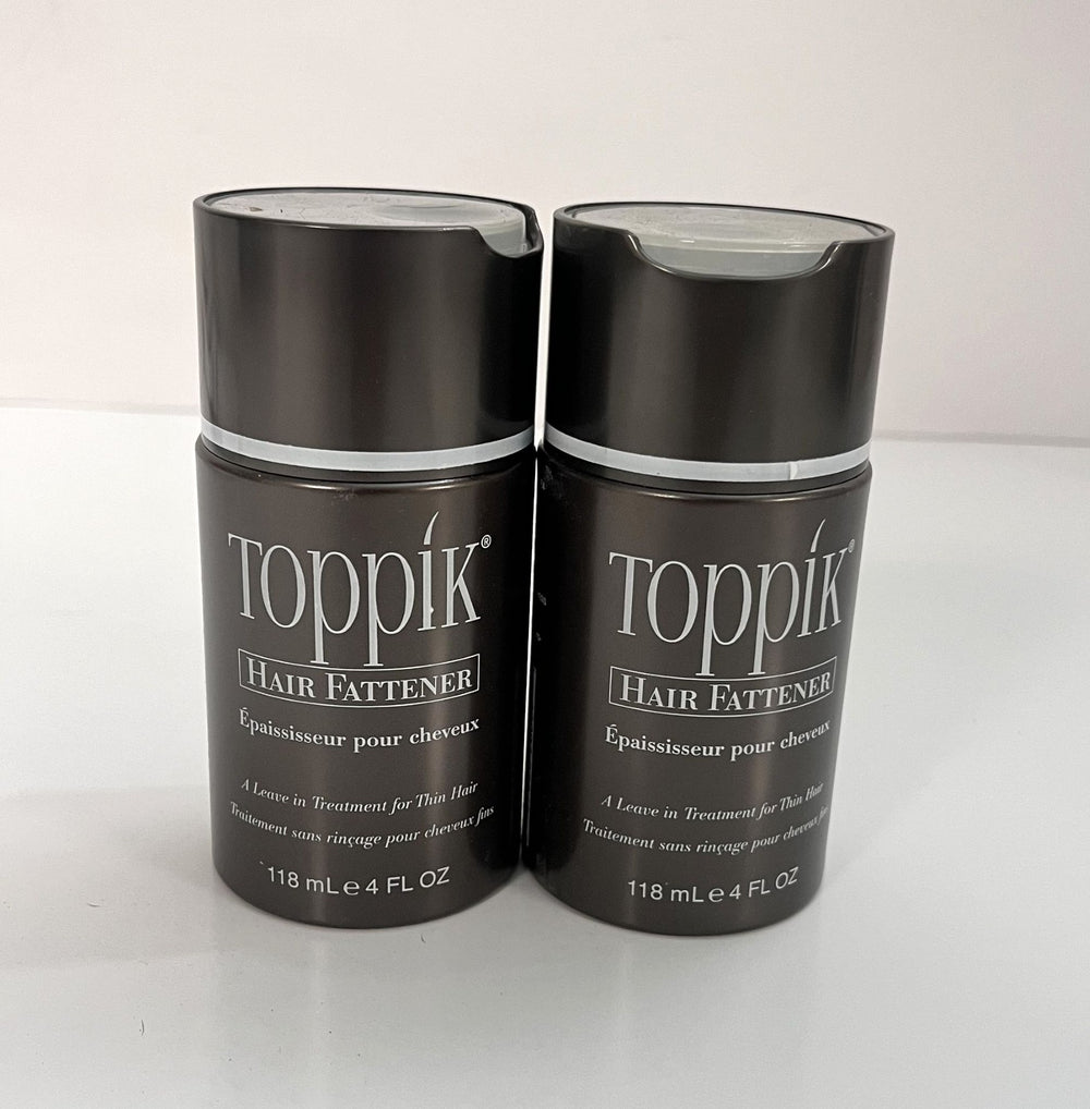 Toppik Hair Fattener Treatment for Thin Hair, 4 oz bottle, thickens and adds fullness.