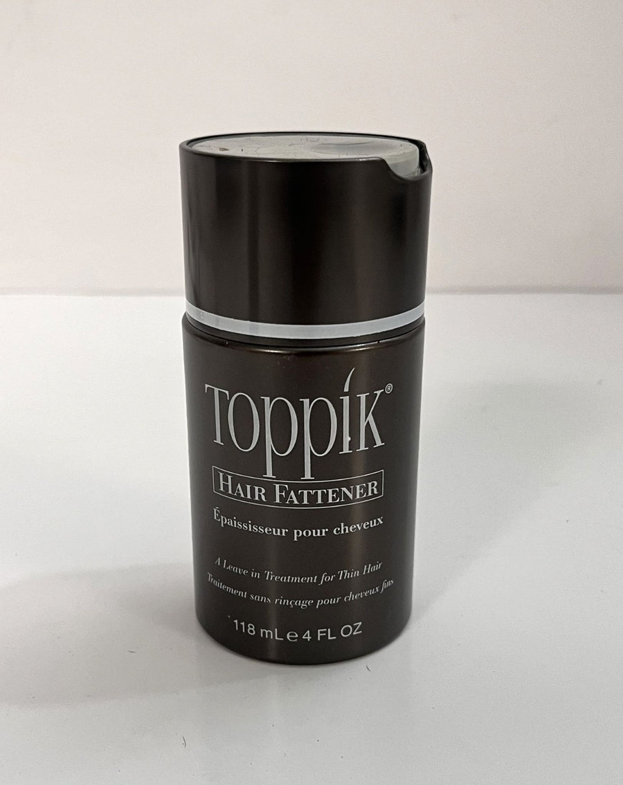 Toppik Hair Fattener Treatment for Thin Hair, 4 oz bottle, thickens and adds fullness.