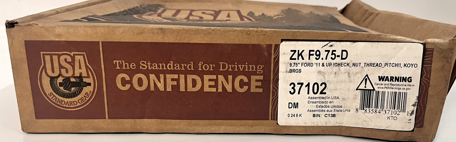 USA Standard Gear ZKF9.75-D Differential Install Kit for Ford 2011+