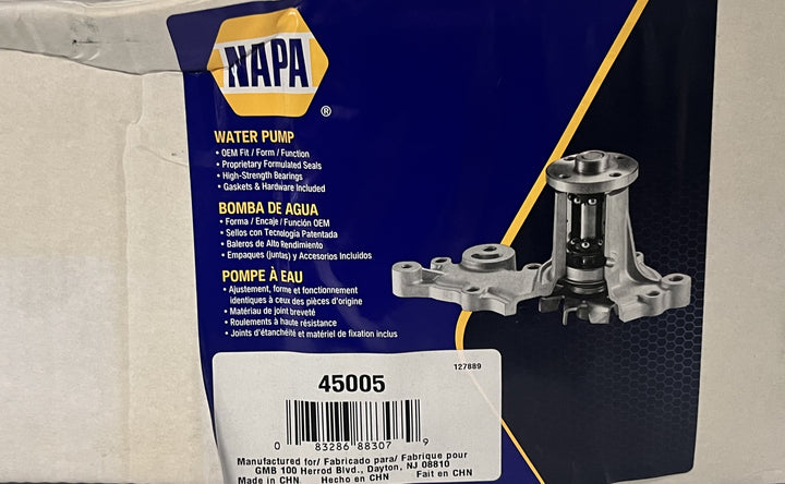 NAPA Tru-Flow 45005 Engine Water Pump